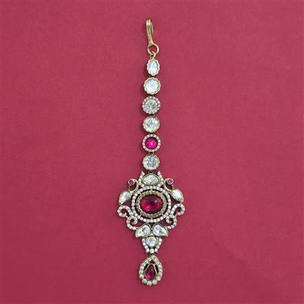 Kundan Classic Tikka with Carat Plating
