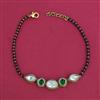 Kundan Hand Mangalsutra Bracelet with Mehndi Plating