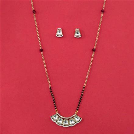Kundan Classic Mangalsutra with Carat Plating