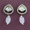 Kundan Short Earring with Mehndi Plating