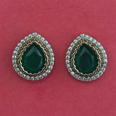 Kundan Tops with Mehndi Plating
