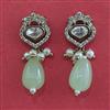 Kundan Short Earring with Mehndi Plating