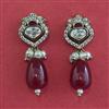 Kundan Short Earring with Mehndi Plating