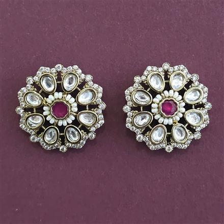 Kundan Tops with Mehndi Plating