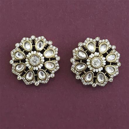 Kundan Tops with Mehndi Plating