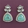 Kundan Classic Earring with Mehndi Plating