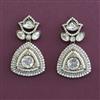 Kundan Classic Earring with Mehndi Plating