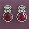 Kundan Classic Earring with Mehndi Plating