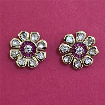 Kundan Tops with Mehndi Plating