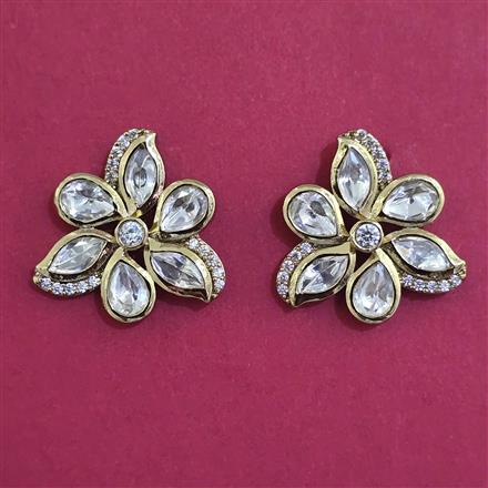 Kundan Tops with Mehndi Plating Carat Plating