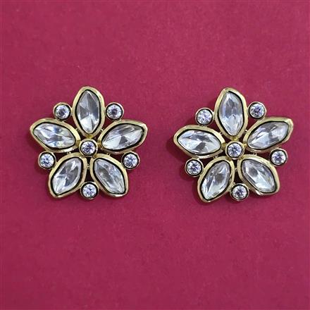 Kundan Tops with Mehndi Plating Carat Plating