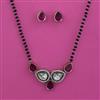 Kundan Classic Mangalsutra with Mehndi Plating