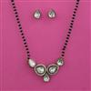 Kundan Classic Mangalsutra with Mehndi Plating
