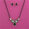 Kundan Classic Mangalsutra with Mehndi Plating