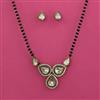 Kundan Classic Mangalsutra with Mehndi Plating