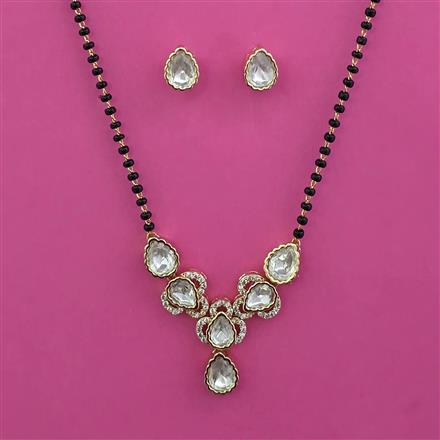 Kundan Classic Mangalsutra with Carat Plating