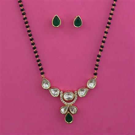 Kundan Classic Mangalsutra with Carat Plating