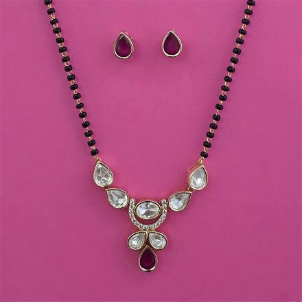 Kundan Classic Mangalsutra with Carat Plating