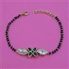Kundan Hand Mangalsutra Bracelet with Carat Plating