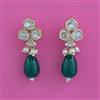 Kundan Short Earring with Carat Plating