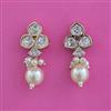 Kundan Short Earring with Carat Plating
