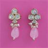 Kundan Short Earring with Carat Plating