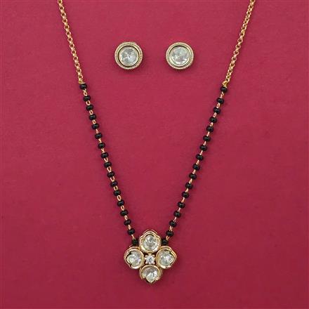 Kundan Classic Mangalsutra with Carat Plating