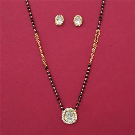 Kundan Classic Mangalsutra with Carat Plating