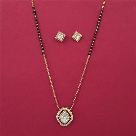 Kundan Classic Mangalsutra with Carat Plating