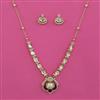 Kundan Classic Pendant Set with Carat Plating