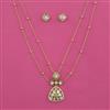Kundan Classic Pendant Set with Carat Plating