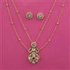 Kundan Classic Pendant Set with Carat Plating