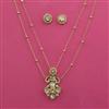 Kundan Classic Pendant Set with Carat Plating