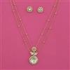 Kundan Classic Pendant Set with Carat Plating