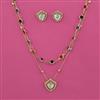 Kundan Classic Pendant Set with Carat Plating