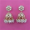 Kundan Jhumki with Carat Plating
