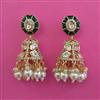 Kundan Jhumki with Carat Plating