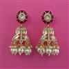Kundan Jhumki with Carat Plating