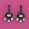 Kundan Classic Earring with Black Plating