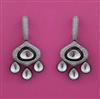 Kundan Classic Earring with Black Plating