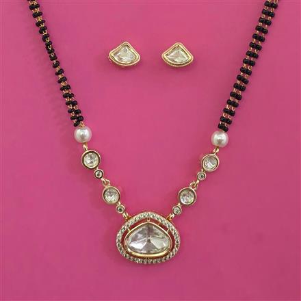 Kundan Classic Mangalsutra with Carat Plating