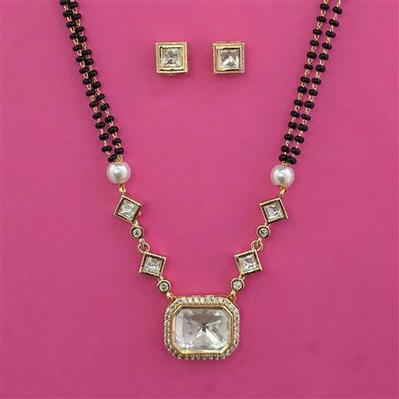Kundan Classic Mangalsutra with Carat Plating