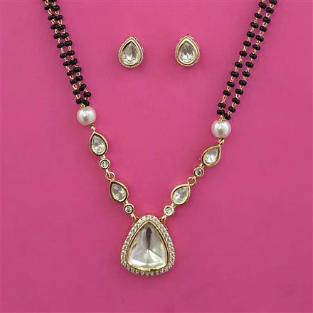 Kundan Classic Mangalsutra with Carat Plating