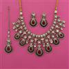 Kundan Classic Necklace with Mehndi Plating