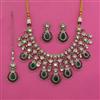 Kundan Classic Necklace with Mehndi Plating