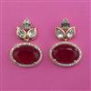 Kundan Short Earring with Carat Plating