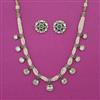 Kundan Bandhai Necklace with Mehndi Plating