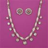 Kundan Bandhai Necklace with Mehndi Plating