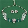 Kundan Choker Necklace With Mehndi Plating