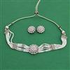 Kundan Choker Necklace With Mehndi Plating